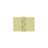 Deltana 4" x 6" Square Corner Hinge; Deltana