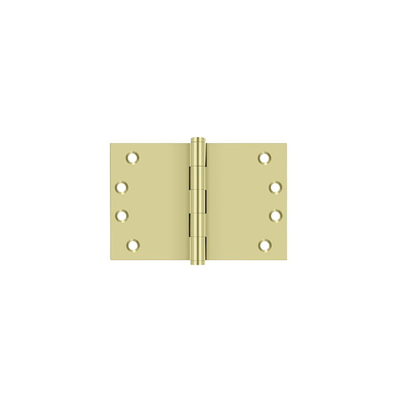 Deltana 4" x 6" Square Corner Hinge; Deltana