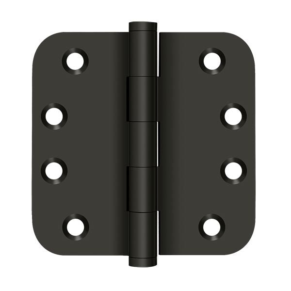Deltana 4" x 4" x 5/8" Radius Hinge; Deltana