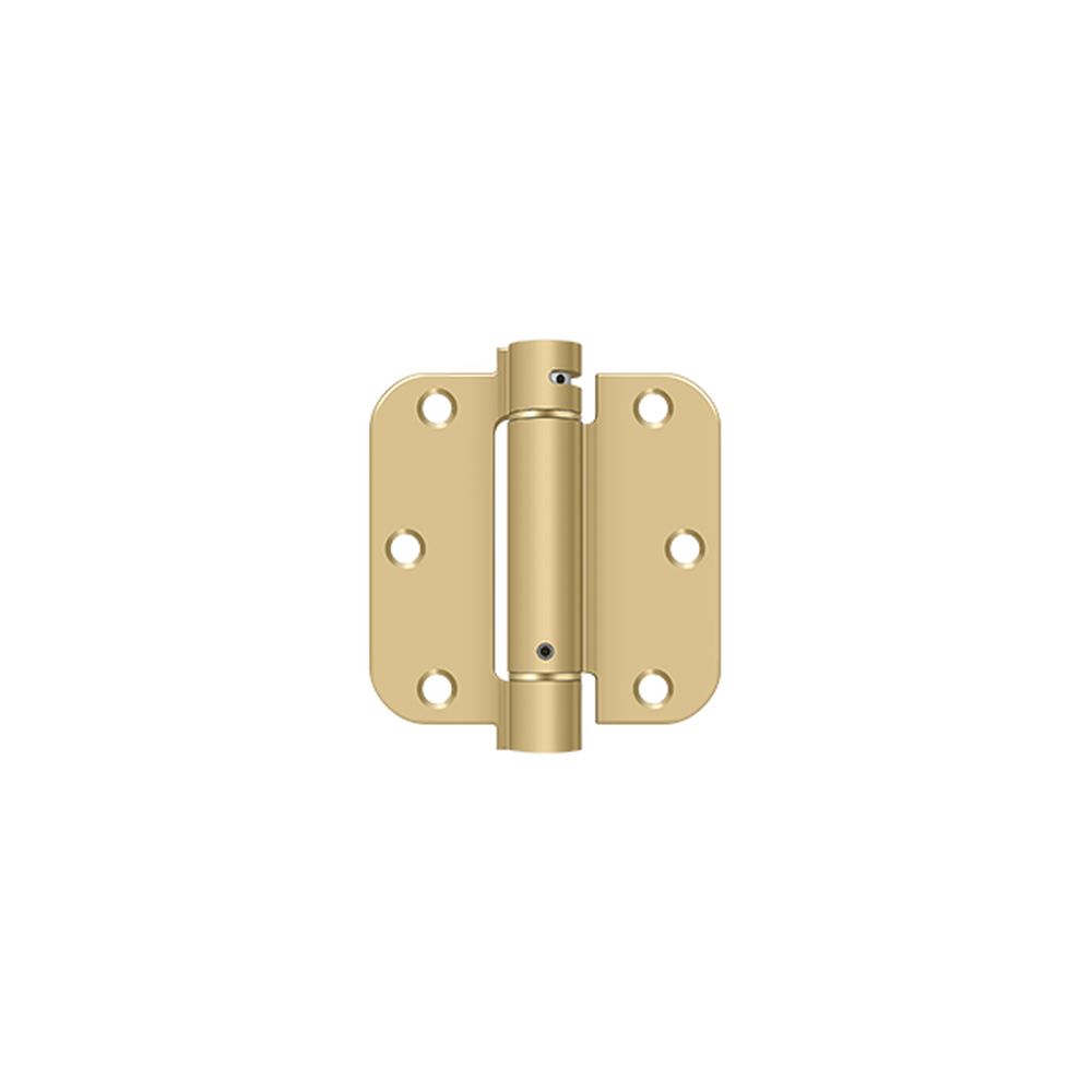Deltana 3-1/2" x 3-1/2" x 5/8" Spring Hinge; Deltana