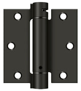 Deltana 3-1/2" x 3-1/2" Spring Hinge; Deltana