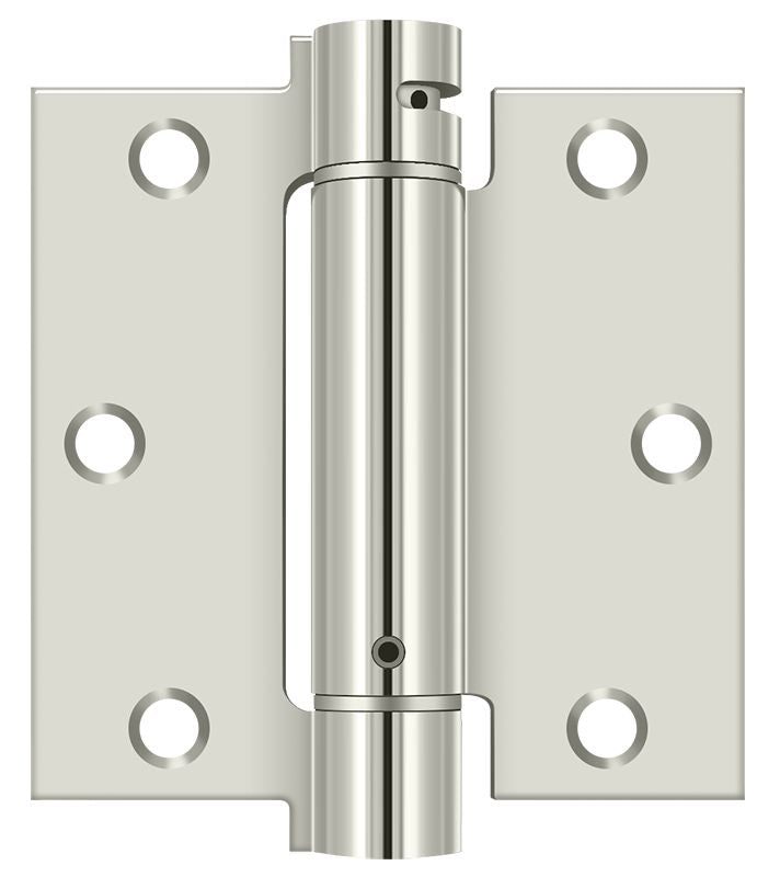 Deltana 3-1/2" x 3-1/2" Spring Hinge; Deltana