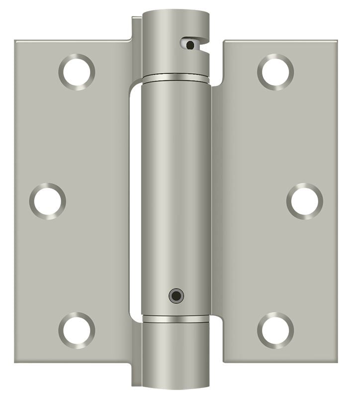 Deltana 3-1/2" x 3-1/2" Spring Hinge; Deltana