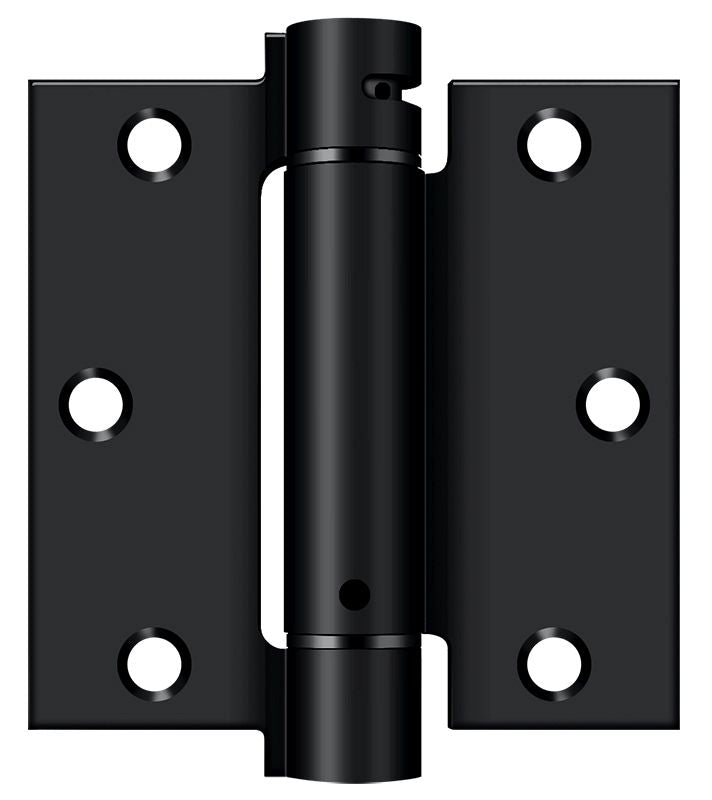 Deltana 3-1/2" x 3-1/2" Spring Hinge; Deltana