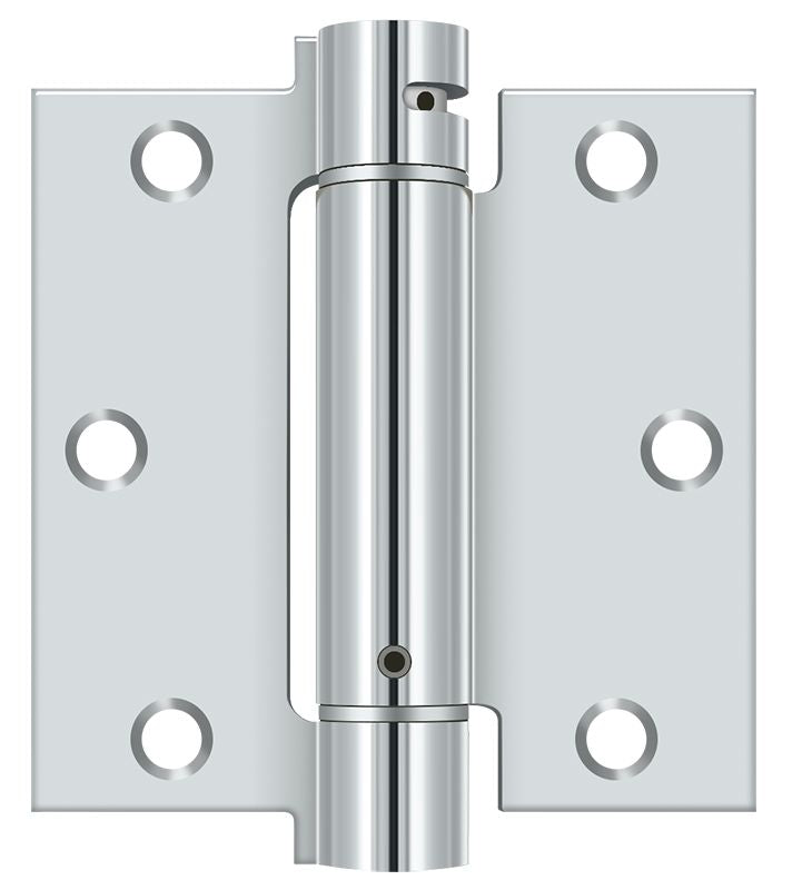 Deltana 3-1/2" x 3-1/2" Spring Hinge; Deltana