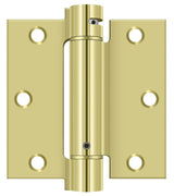 Deltana 3-1/2" x 3-1/2" Spring Hinge; Deltana