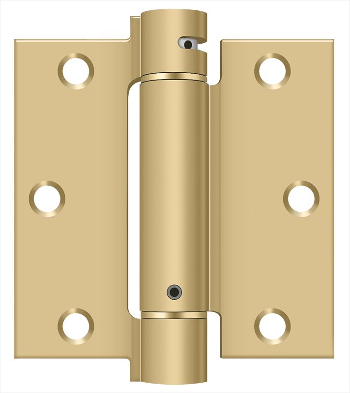 Deltana 3-1/2" x 3-1/2" Spring Hinge; Deltana