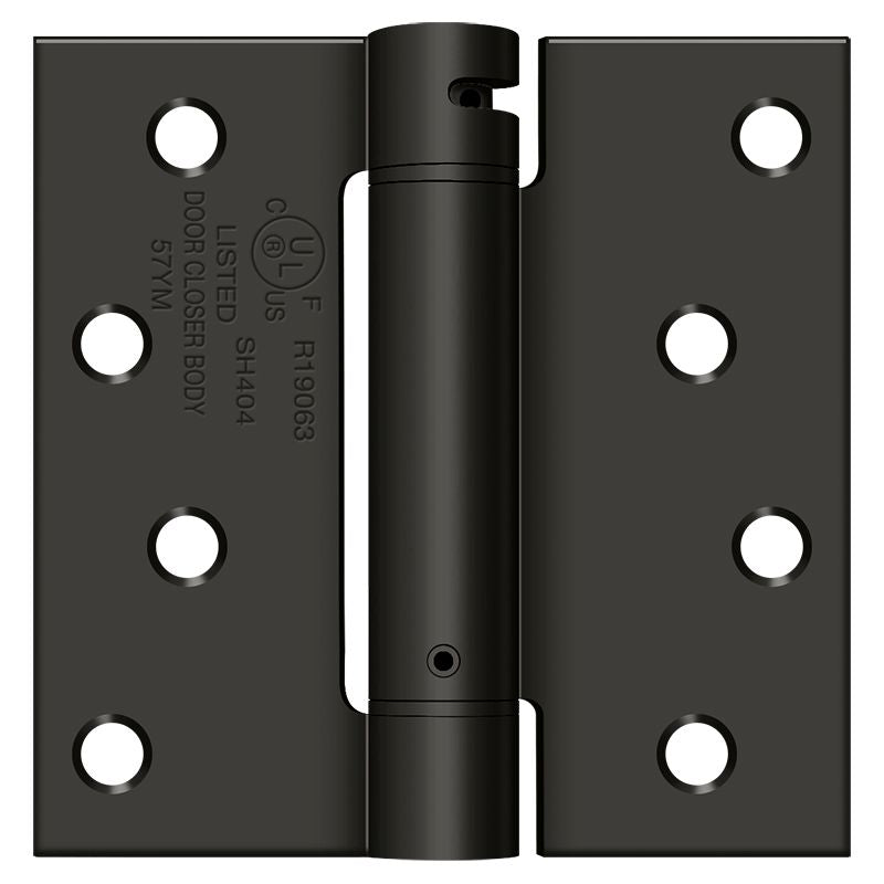 Deltana 4" x 4" Spring Hinge; Deltana