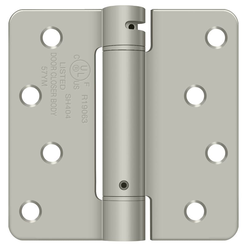 Deltana 4" x 4" x 1/4" Spring Hinge; Deltana