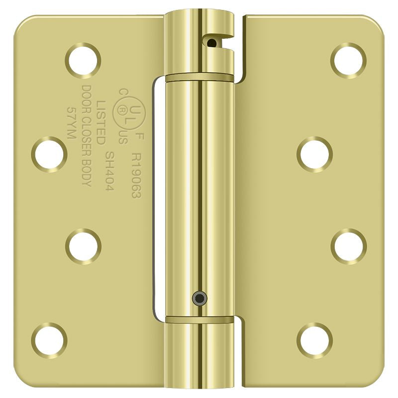Deltana 4" x 4" x 1/4" Spring Hinge; Deltana