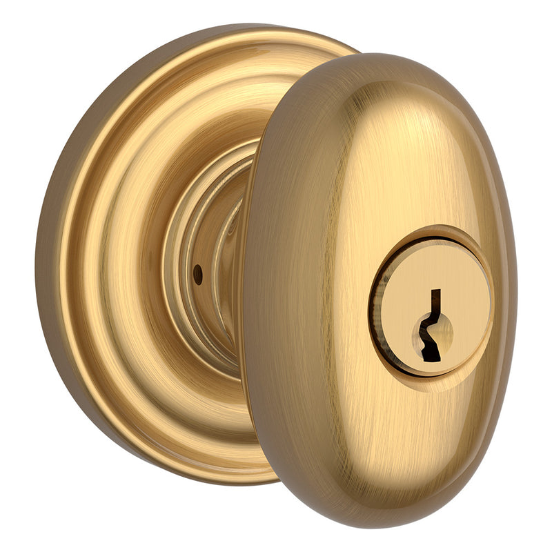 Baldwin Reserve Ellipse Knob Entry with 6AL Latch and Dual Strike Baldwin Reserve