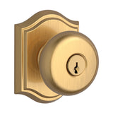 Baldwin Reserve Round Knob Entry with 6AL Latch and Dual Strike Baldwin Reserve