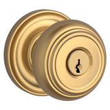 Baldwin Reserve Traditional Knob Entry with 6AL Latch and Dual Strike Baldwin Reserve