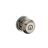 Baldwin Reserve Entry Traditional Knob and Traditional Round Rose with 6AL Latch and Dual Strike Baldwin Reserve
