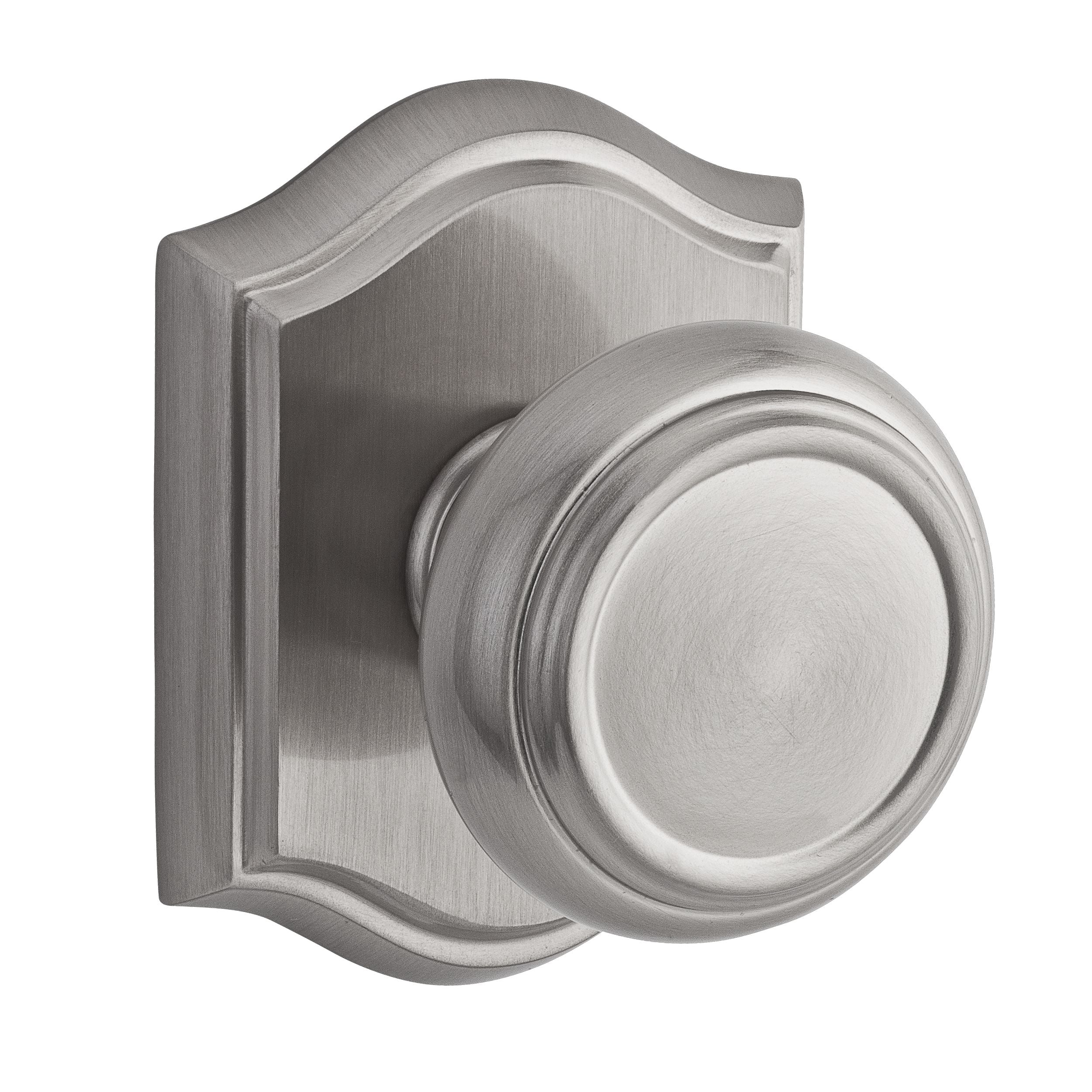 Baldwin Reserve Full Dummy Traditional Knob and Traditional Arch Rose Baldwin Reserve