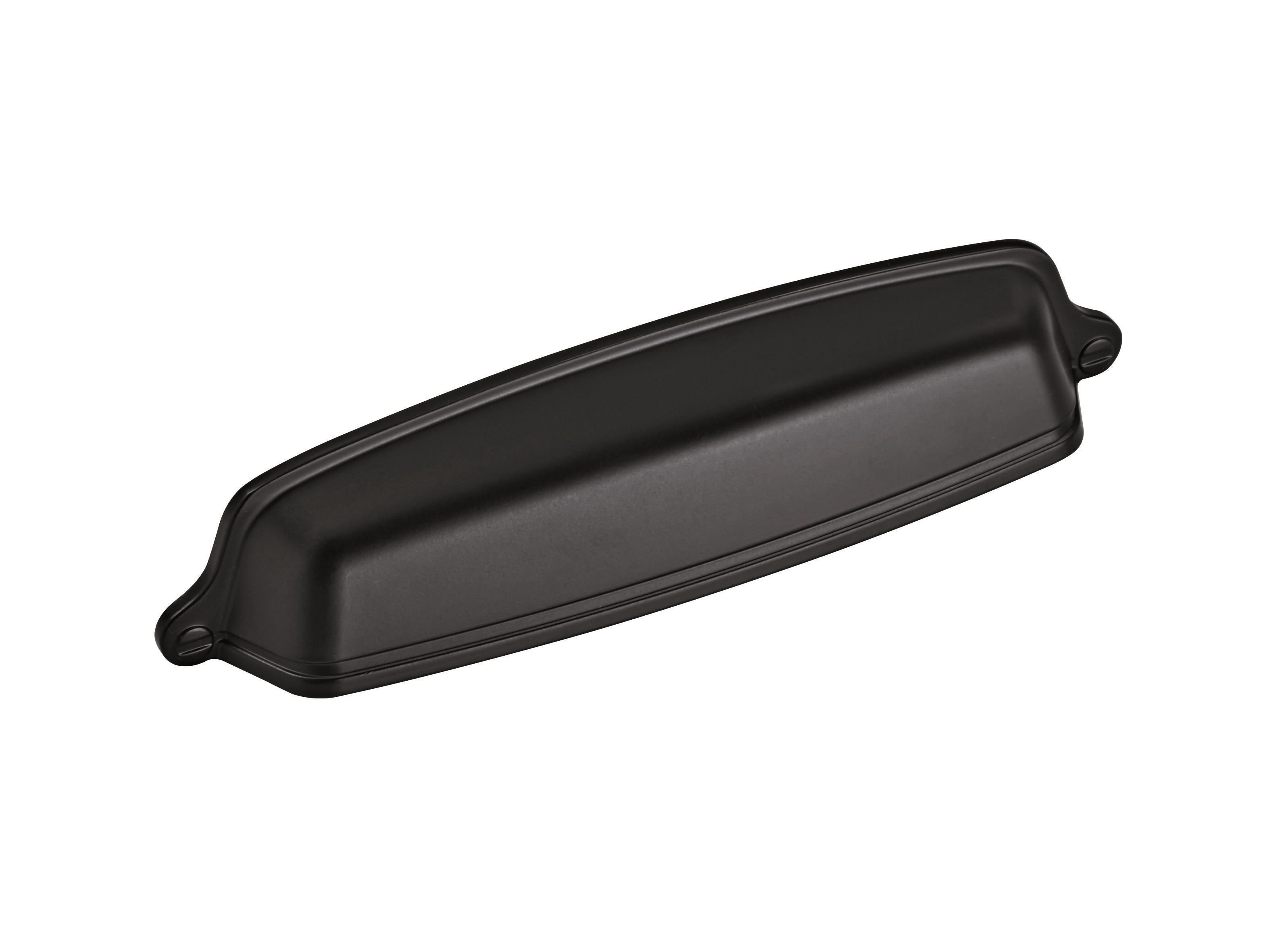 Amerock Stature 5-1/16 in (128 mm) Center-to-Center Cabinet Cup Pull - 10 Pack - 22439 Amerock