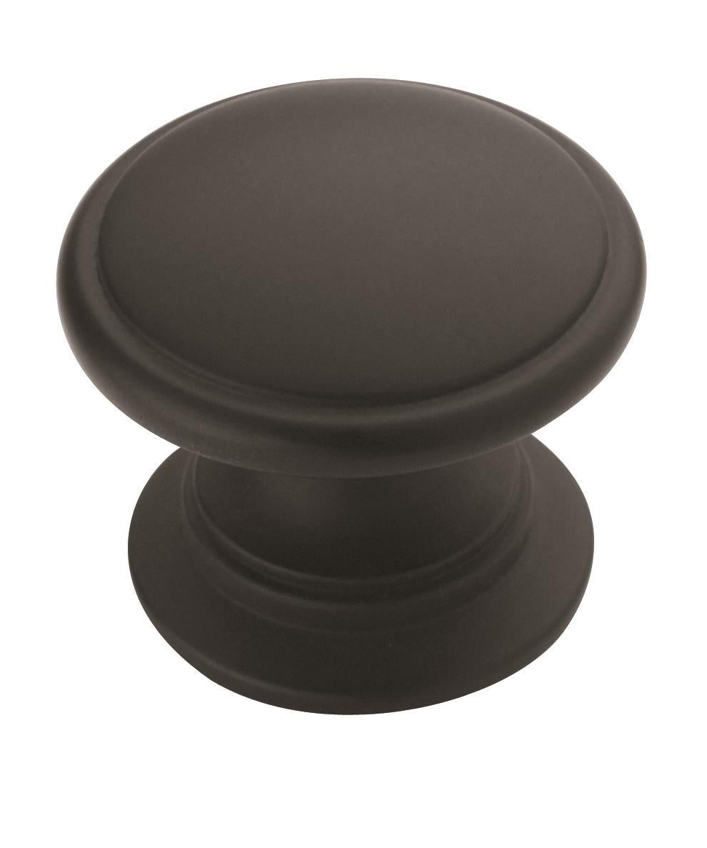 Amerock Ravino 1-1/4 in (32 mm) Knob - 25 Pack - 53012 Everyday Basics