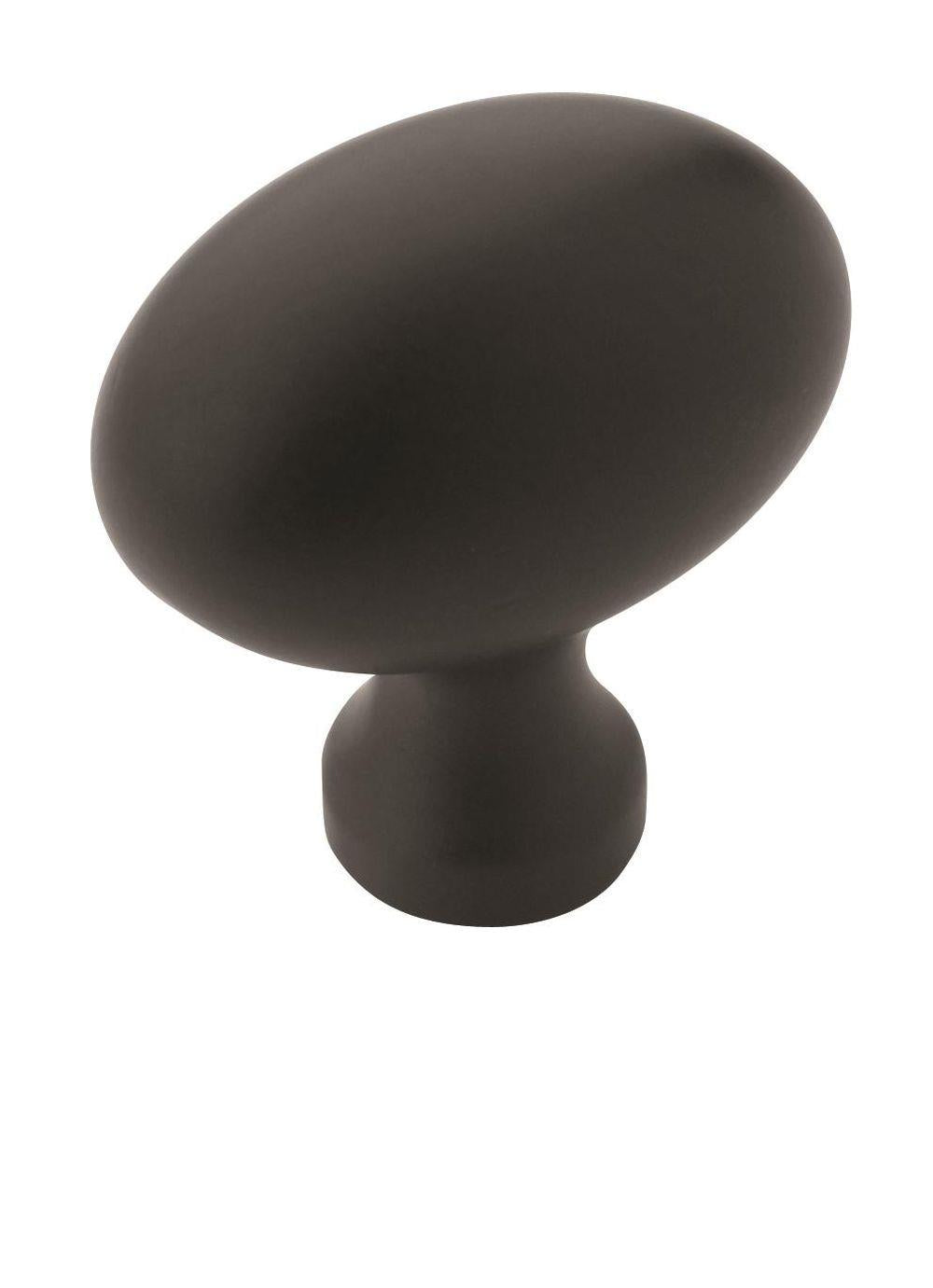 Amerock Vaile 1-3/8 in (35 mm) Length Knob - 53014 - 10 Pack Everyday Basics