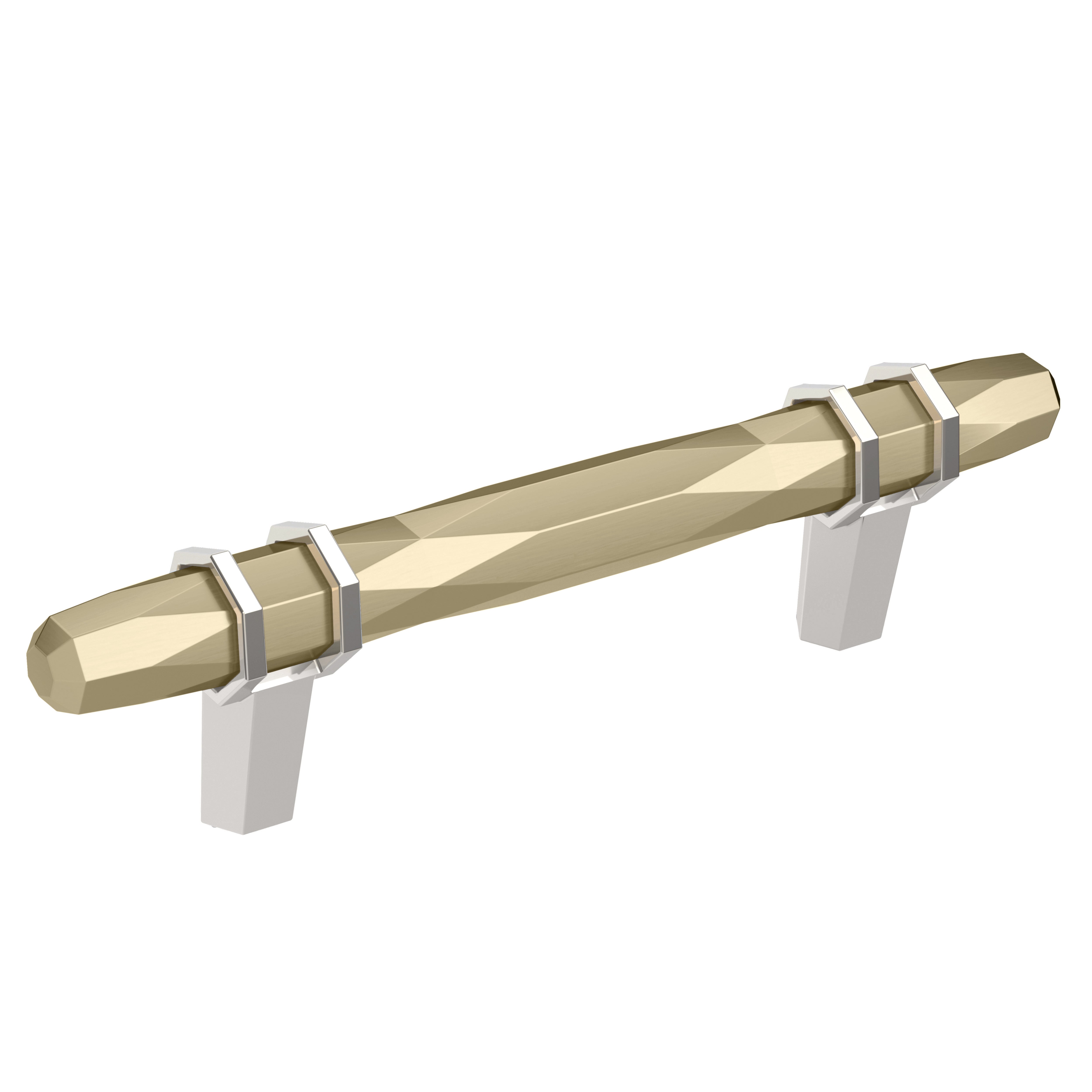 Amerock London 3-3/4 in (96 mm) Center-to-Center Cabinet Pull - 36648 Amerock