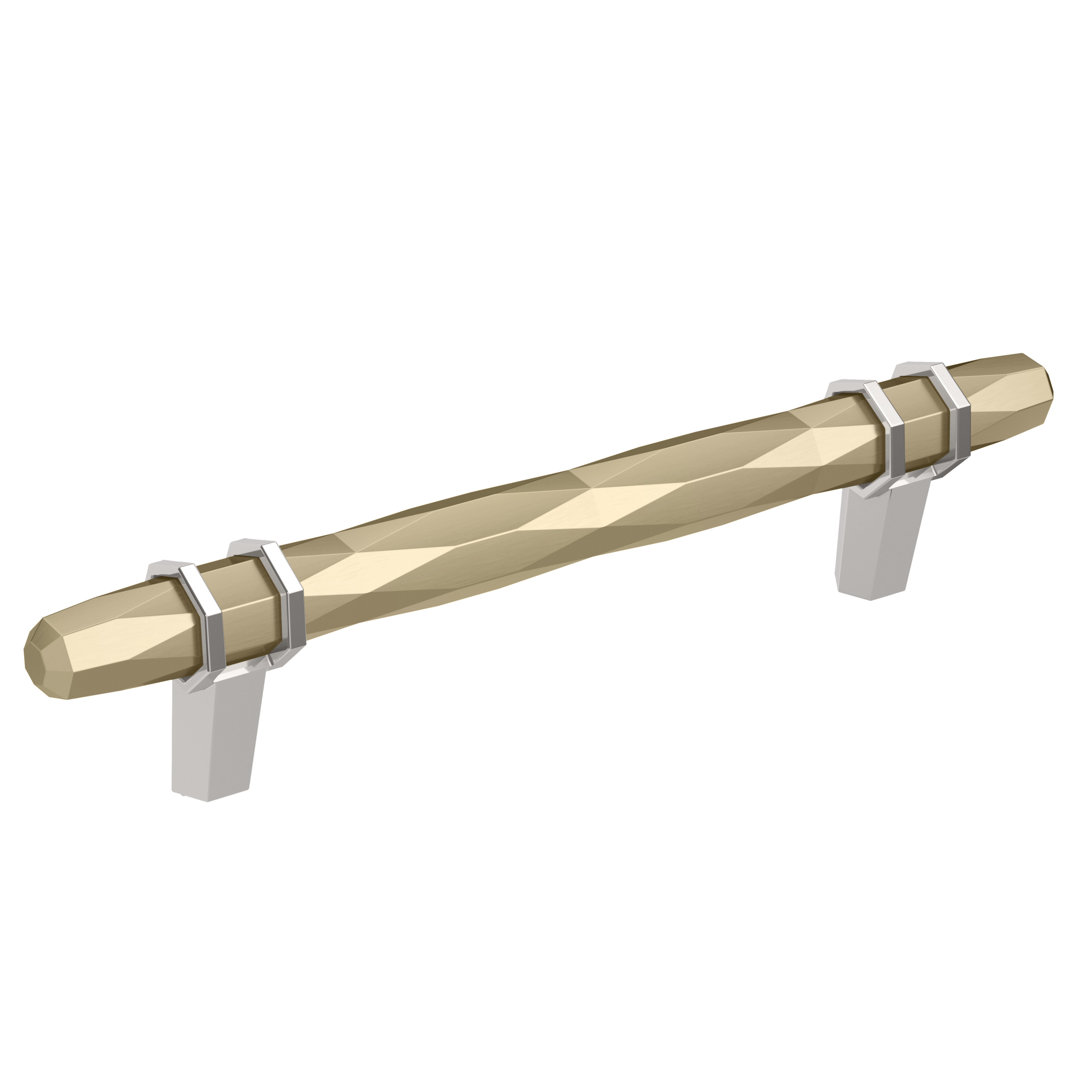 Amerock London 5-1/16 in (128 mm) Center-to-Center Cabinet Pull - 36649 Amerock