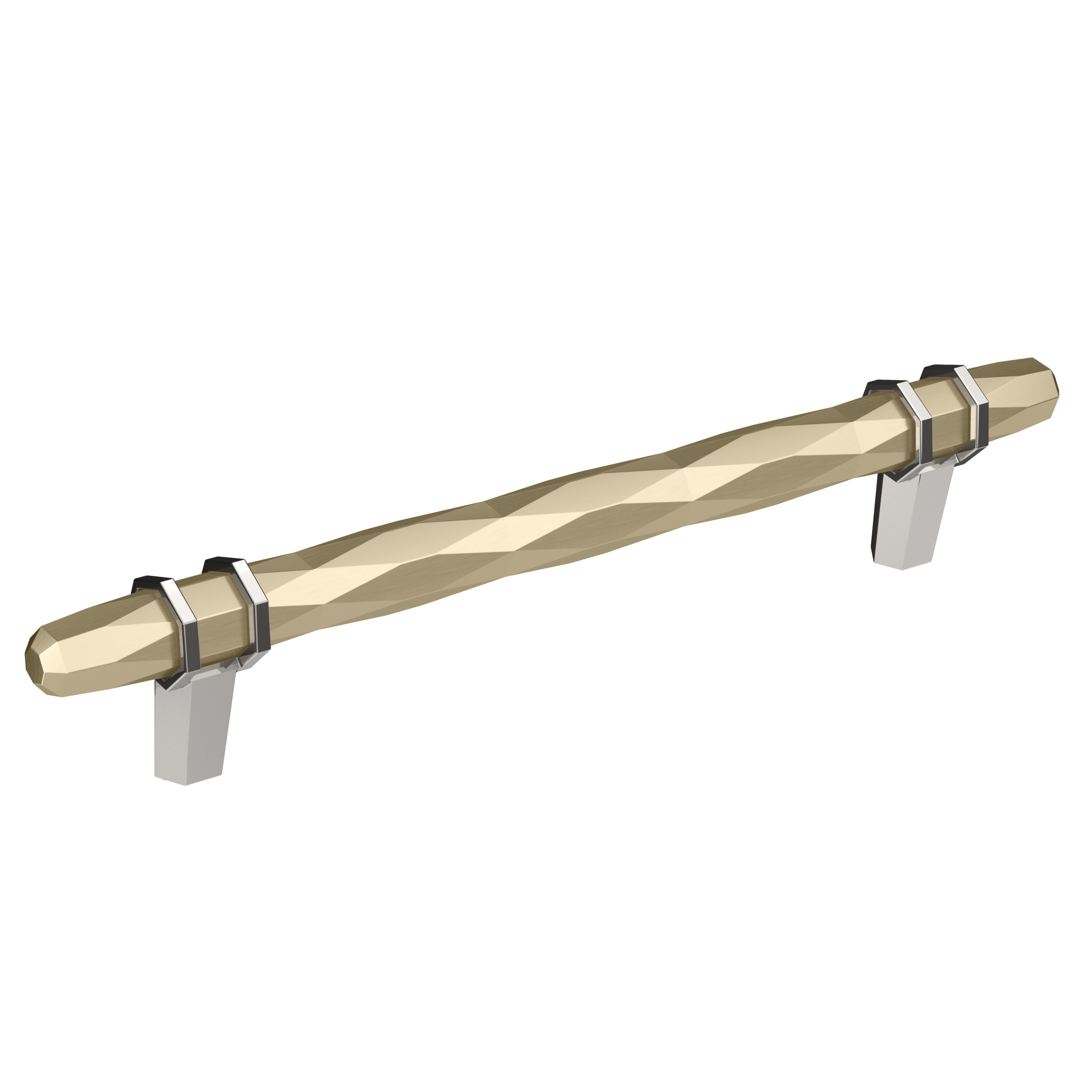 Amerock London 6-5/16 in (160 mm) Center-to-Center Cabinet Pull - 36650 Amerock