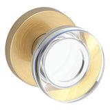 Baldwin Reserve Contemporary Crystal Knob Half Dummy Baldwin Reserve
