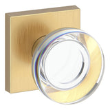 Baldwin Reserve Contemporary Crystal Knob Half Dummy Baldwin Reserve