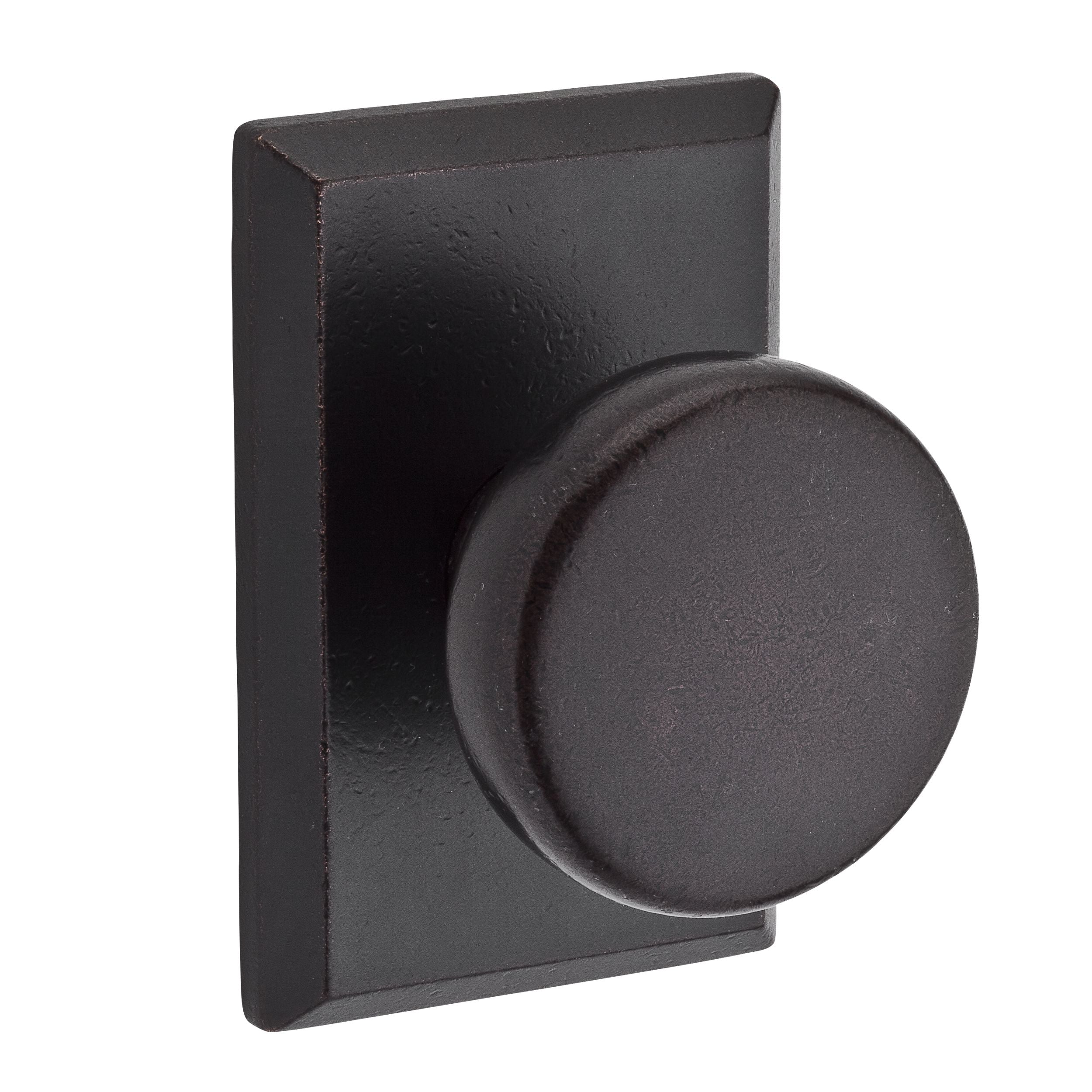 Baldwin Reserve Half Dummy Rustic Knob and Rustic Square Rose Baldwin Reserve