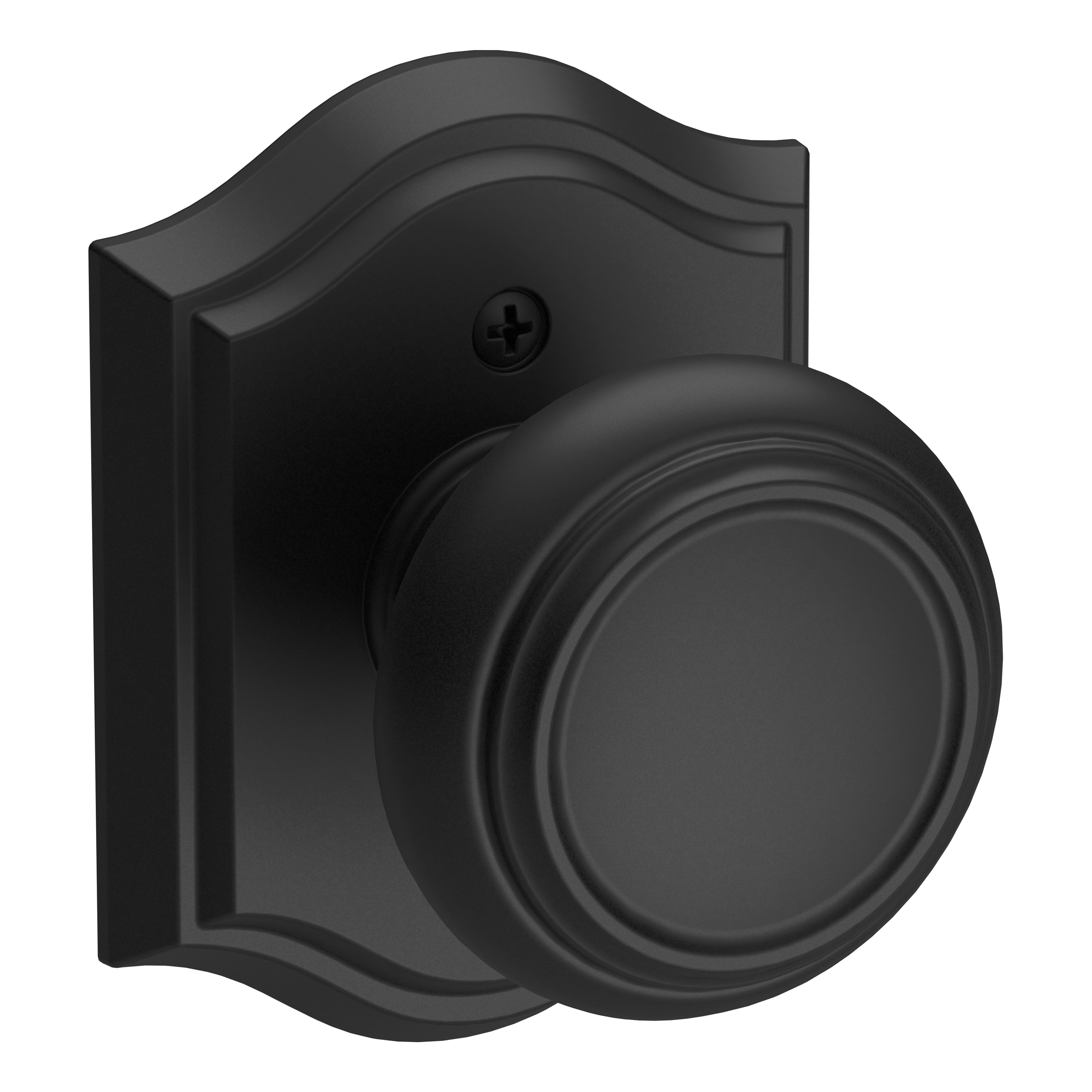 Baldwin Reserve Half Dummy Traditional Knob and Traditional Arch Rose Baldwin Reserve
