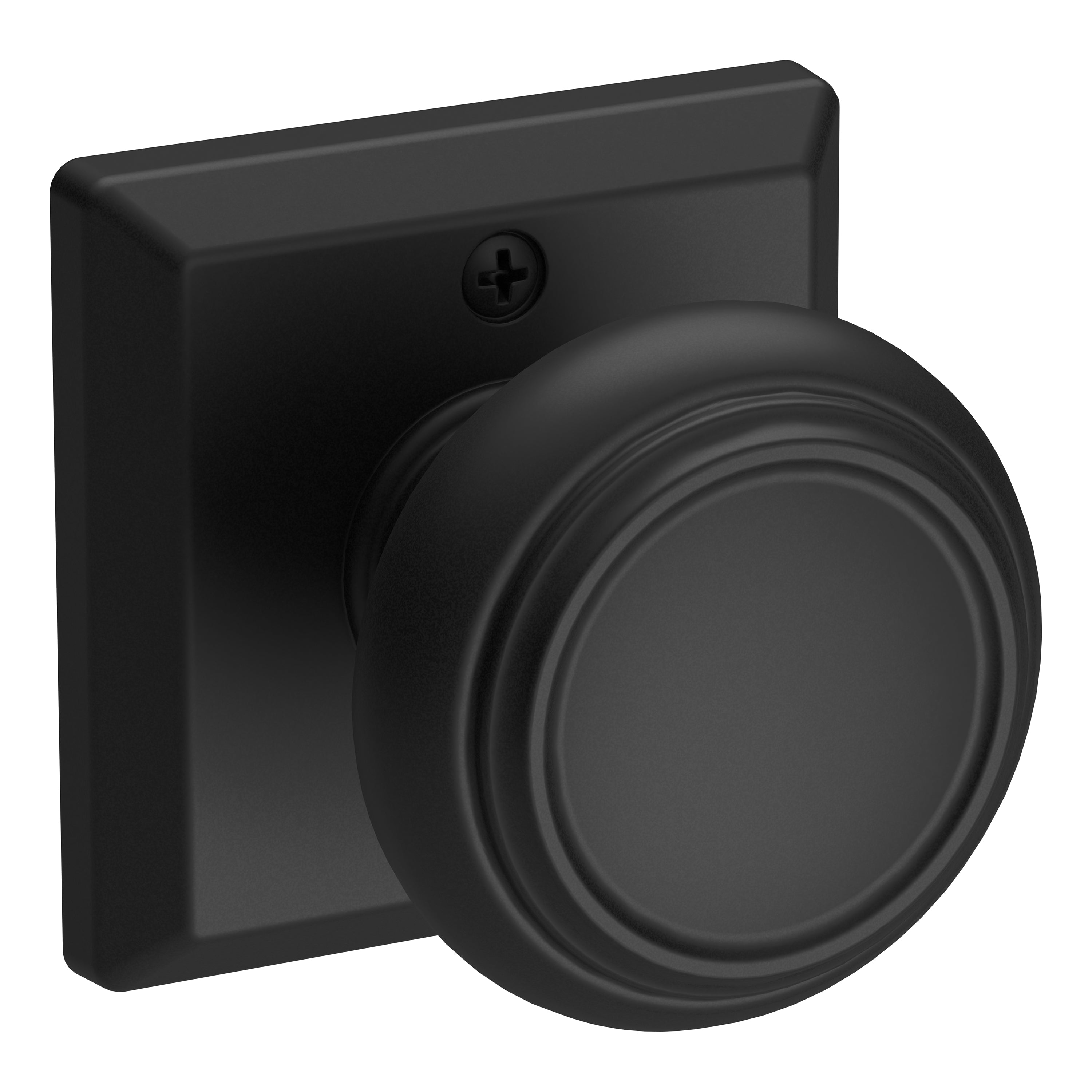 Baldwin Reserve Half Dummy Traditional Knob and Traditional Square Rose Baldwin Reserve