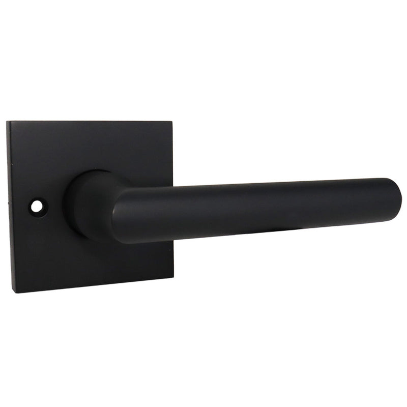 Baldwin Reserve Half Dummy Tube Lever and Contemporary 5" Rose Baldwin Reserve
