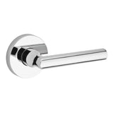 Baldwin Reserve Half Dummy Tube Lever and Contemporary Round Rose Baldwin Reserve