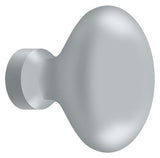 Deltana KE12 Knob; Oval/Egg Shape; Deltana