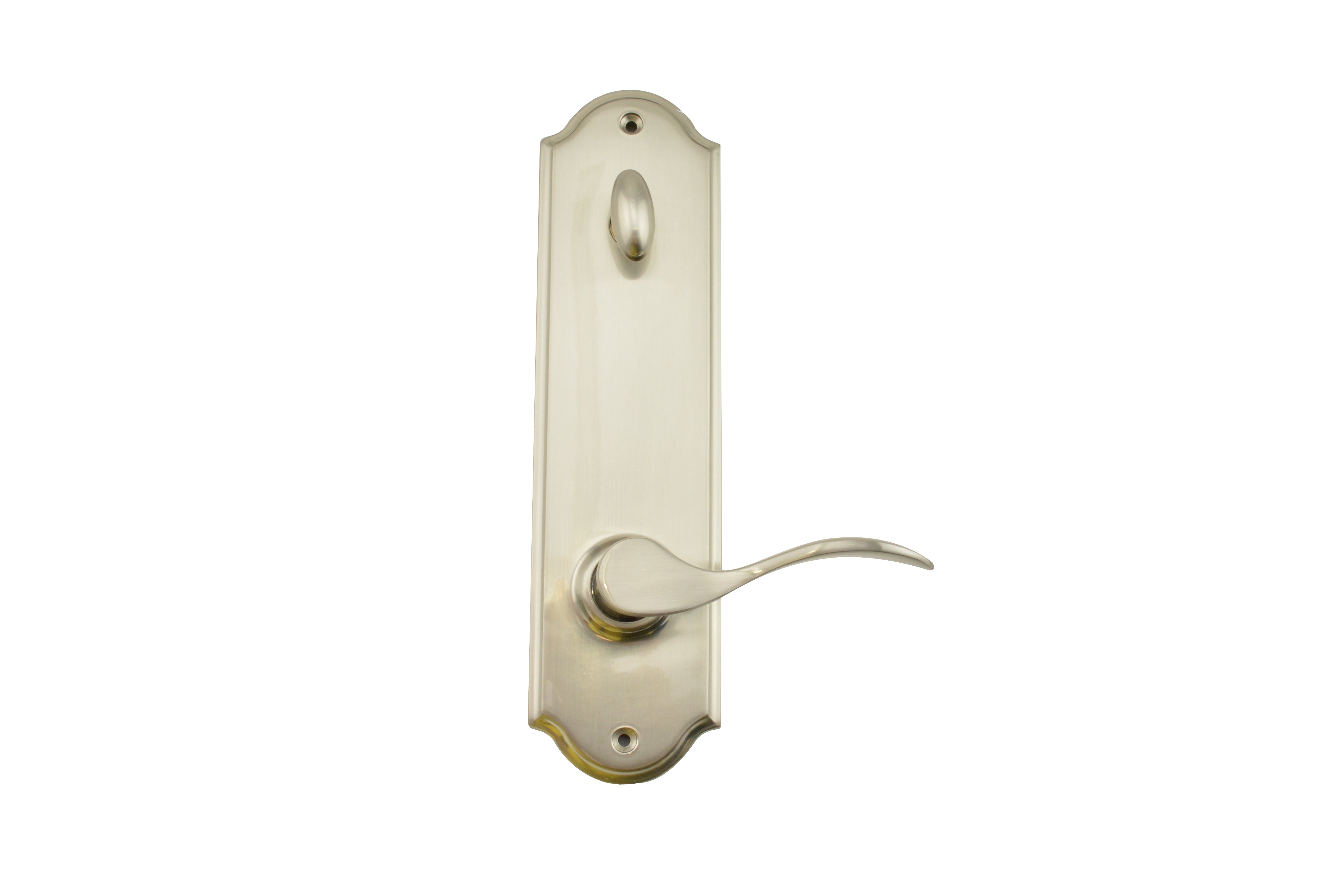 Weslock Interior Interconnected Handleset Trim for Mansion or Philbrook with Adjustable Latch and Round Corner Strikes Weslock