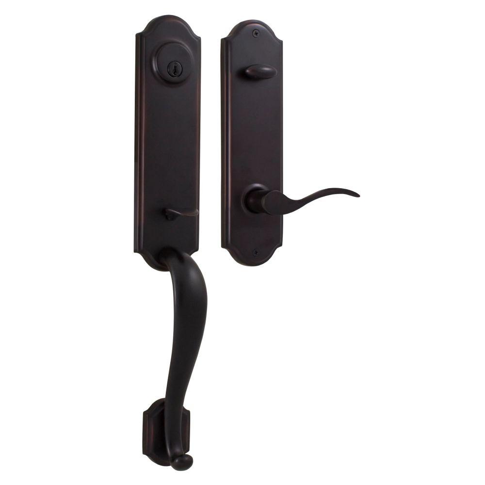 Weslock Mansion Single Cylinder Handleset with  Bordeau Lever Weslock