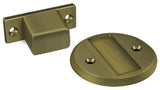 Deltana Magnetic Door Holder Flush 2-1/2" Diameter; Deltana