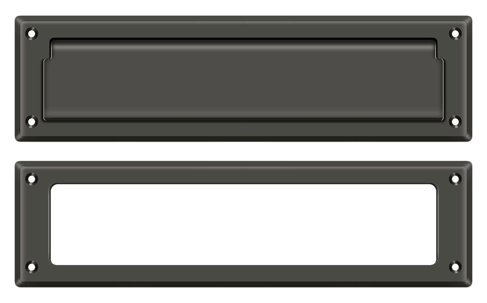 Deltana Mail Slot 13-1/8" with Interior Frame; Deltana