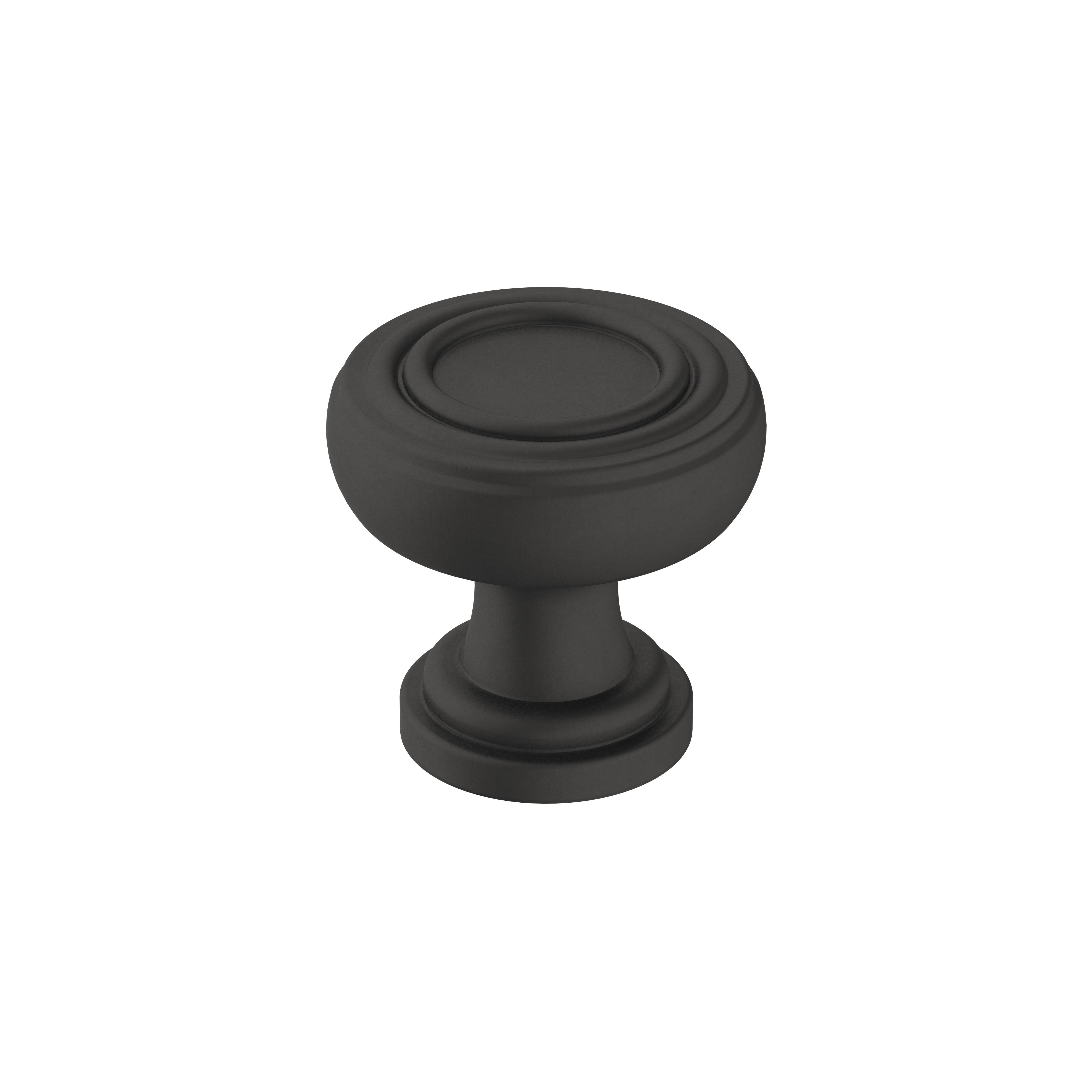 Amerock Ville 1-1/8 in (29 mm) Diameter Cabinet Knob - 36774 Everyday Basics