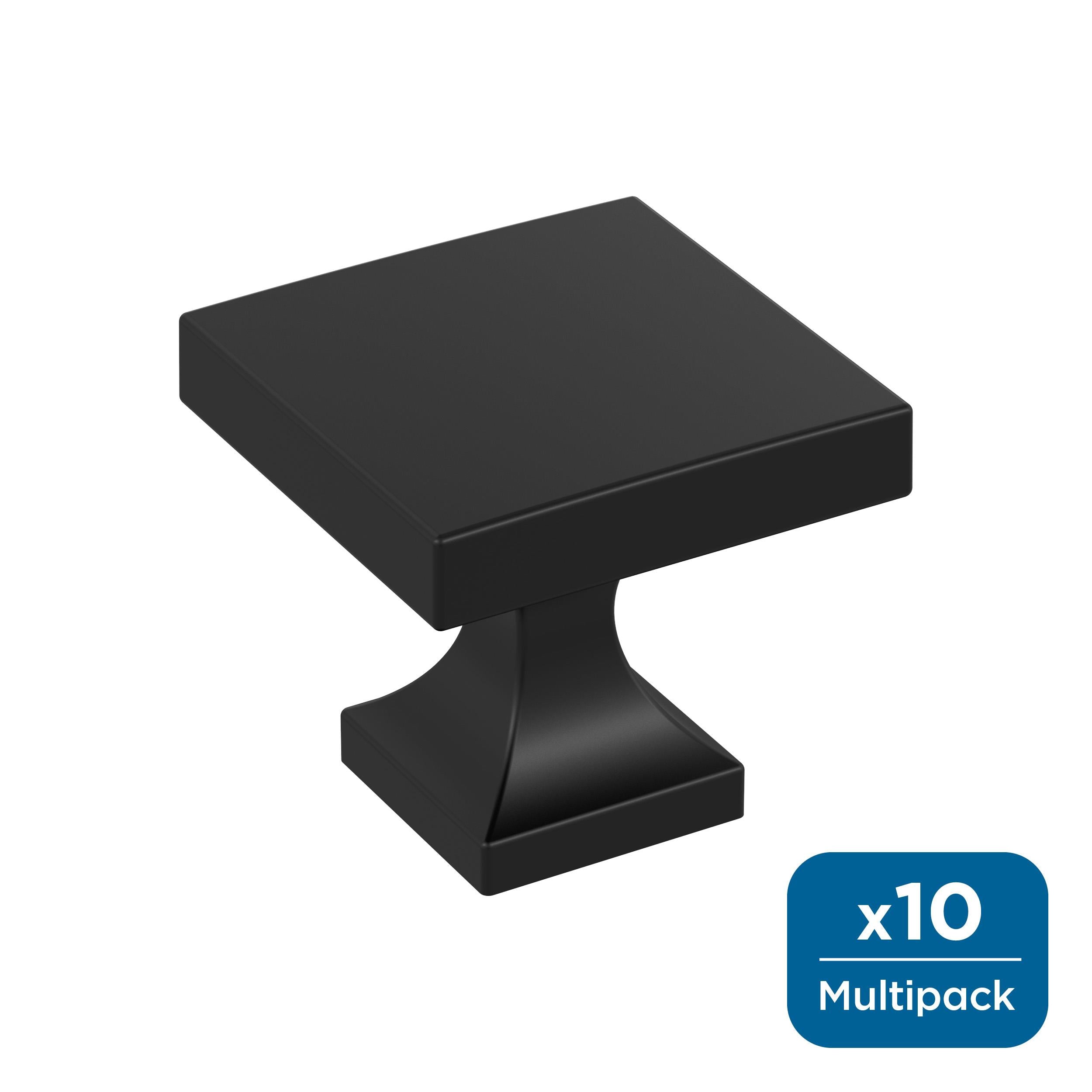 Amerock Pedestal 1-1/16 inch (27mm) Length Knob - 37024 Everyday Basics
