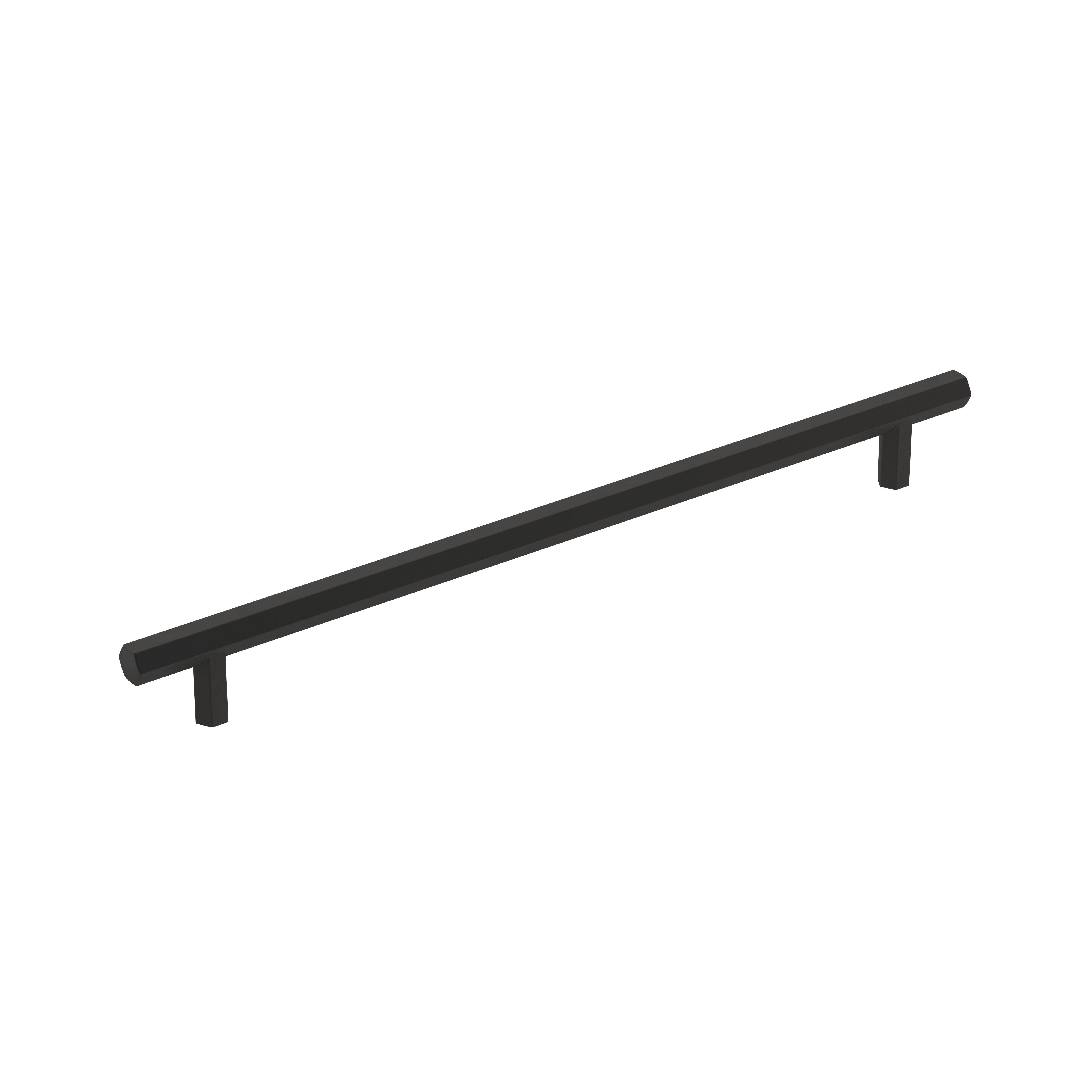 Amerock Caliber 10-1/16 in (256 mm) Center-to-Center Cabinet Pull - 36877 Amerock