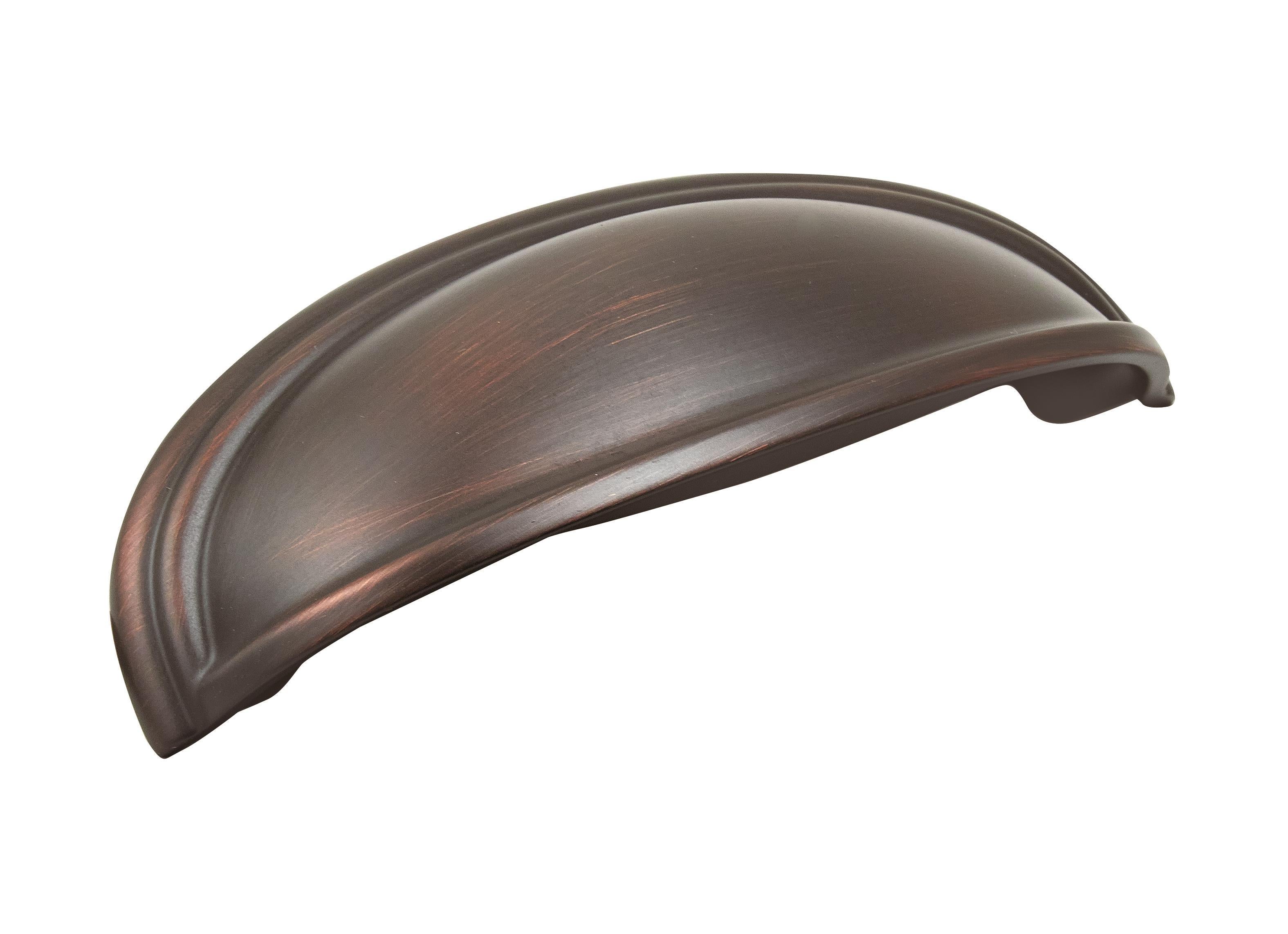 Amerock Ashby 3 in. (76 mm) & 4 in. (102 mm) Center-to-Center Center-to-Center Cup Pull - 36640 Amerock