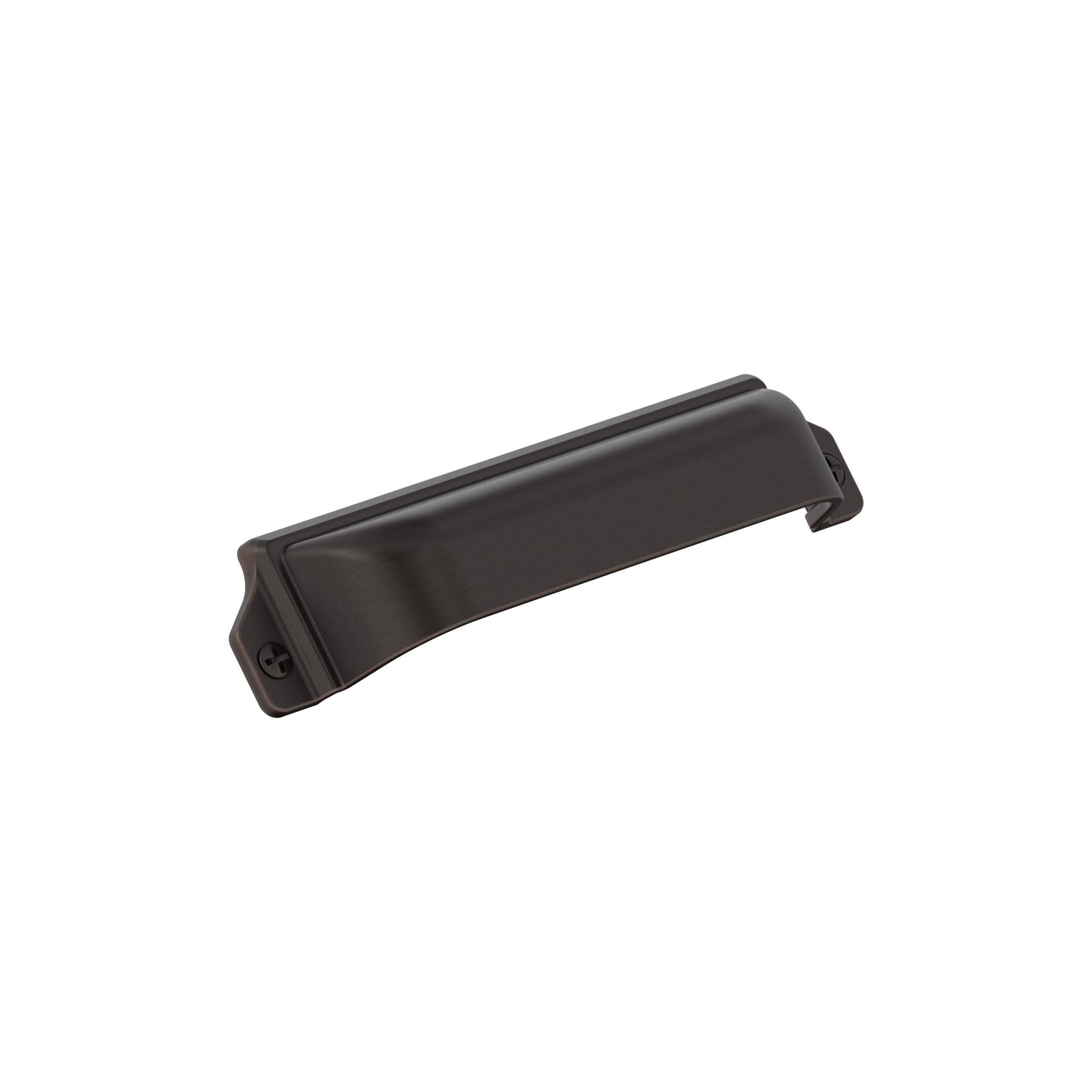 Amerock Haven 3 inch or 3-3/4 inch (76mm or 96mm) Center-to-Center Cup Pull - 37180 Everyday Basics