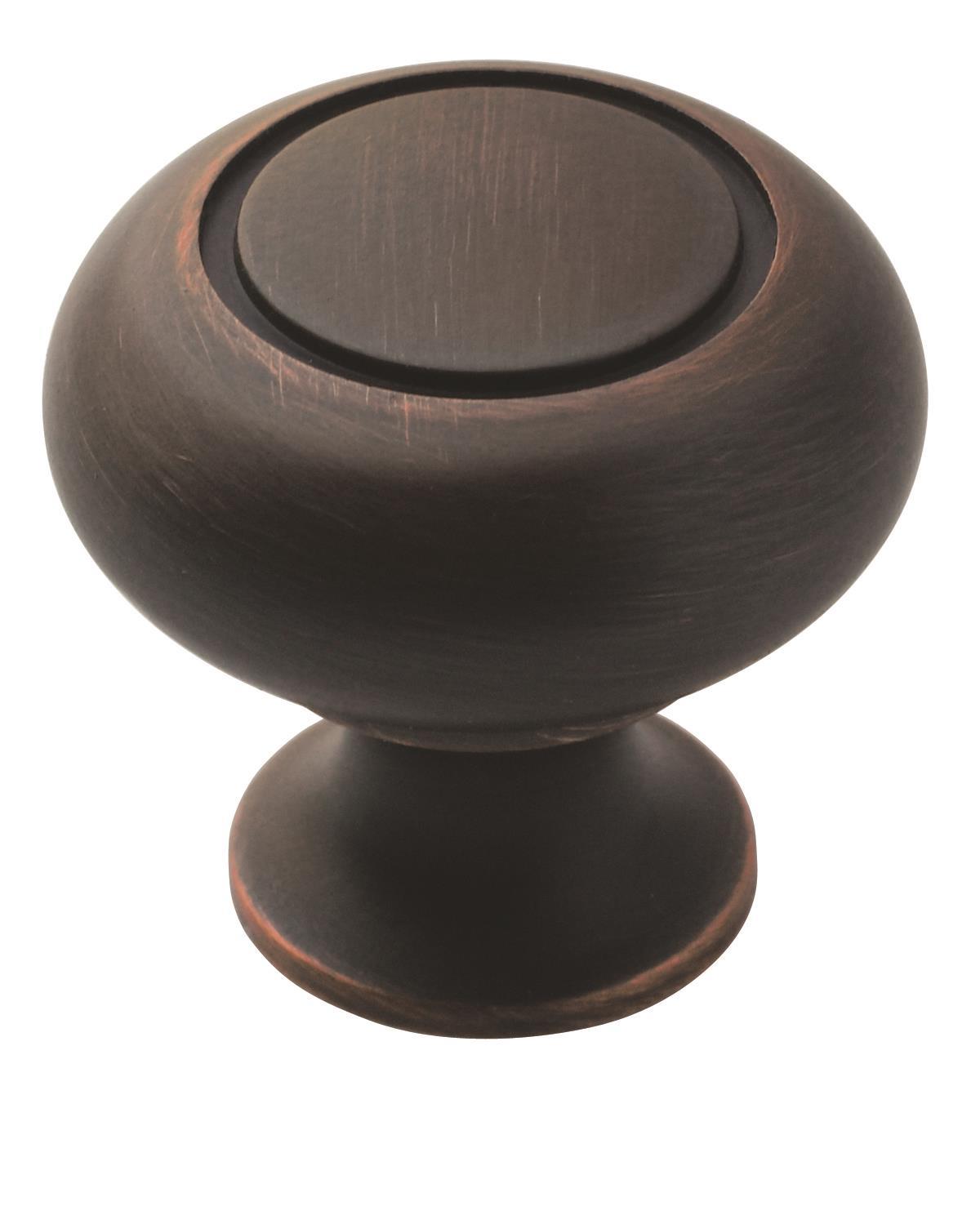 Amerock Everyday Heritage 1-1/4 in (32 mm) Diameter Knob - 53011 Everyday Basics