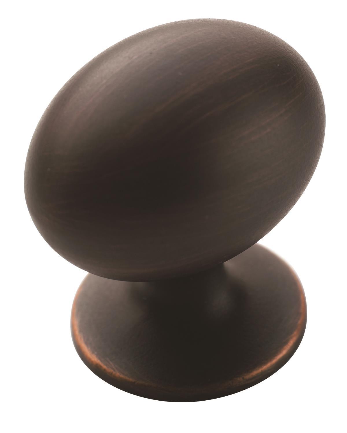 Amerock Everyday Heritage 1-3/8 in (35 mm) Length Knob - 53018 Everyday Basics