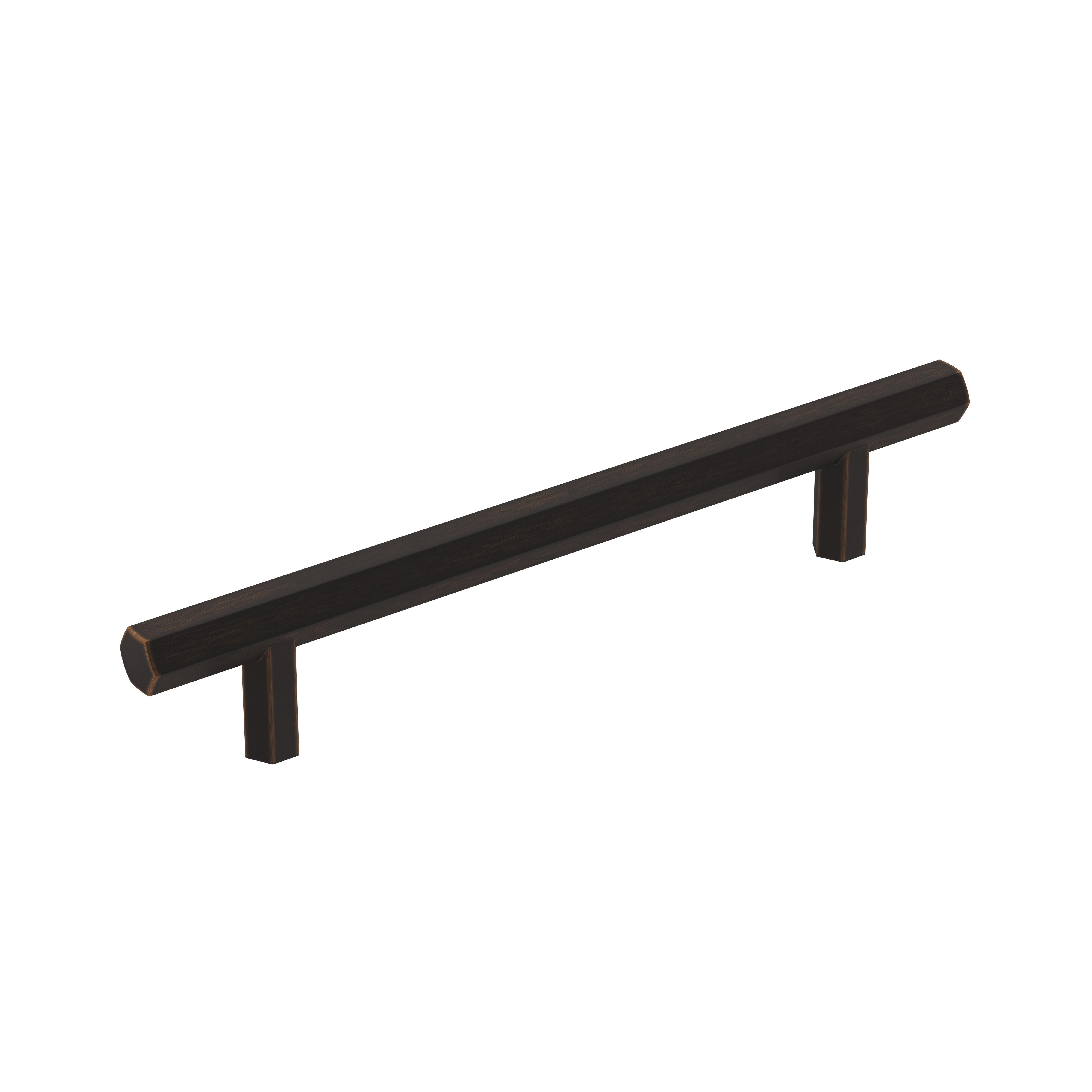 Amerock Caliber 5-1/16 in (128 mm) Center-to-Center Cabinet Pull - 36874 Amerock