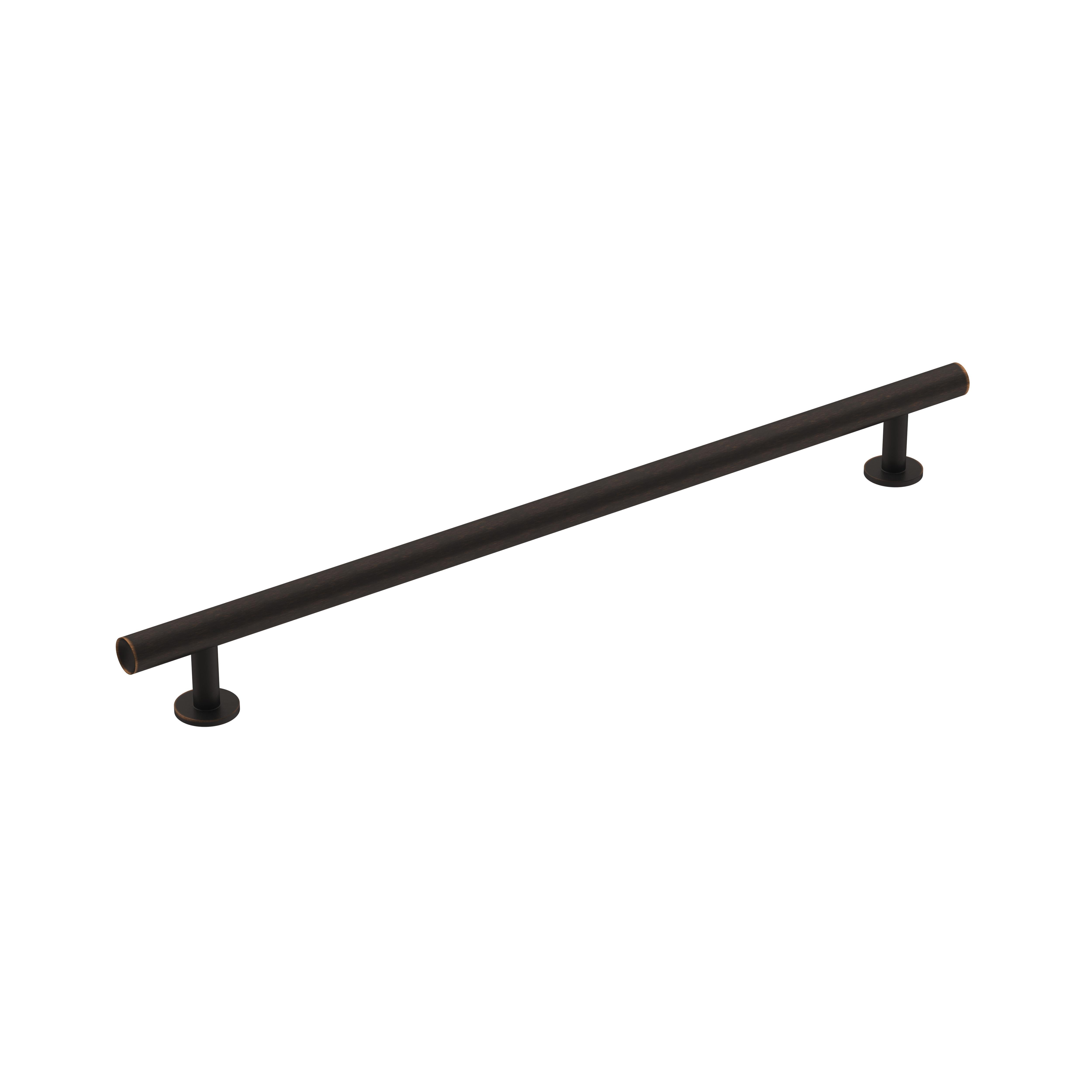 Amerock Radius 10-1/16 in (256 mm) Center-to-Center Cabinet Pull - 36869 Amerock