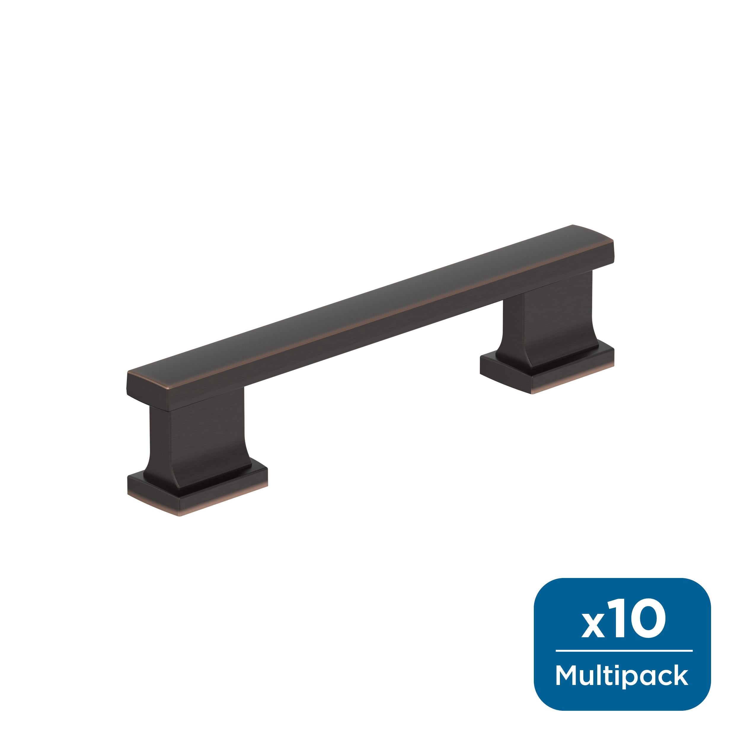 Amerock Triomphe 3-3/4 inch (96mm) Center-to-Center Pull - 37091 - 10 Pack Everyday Basics