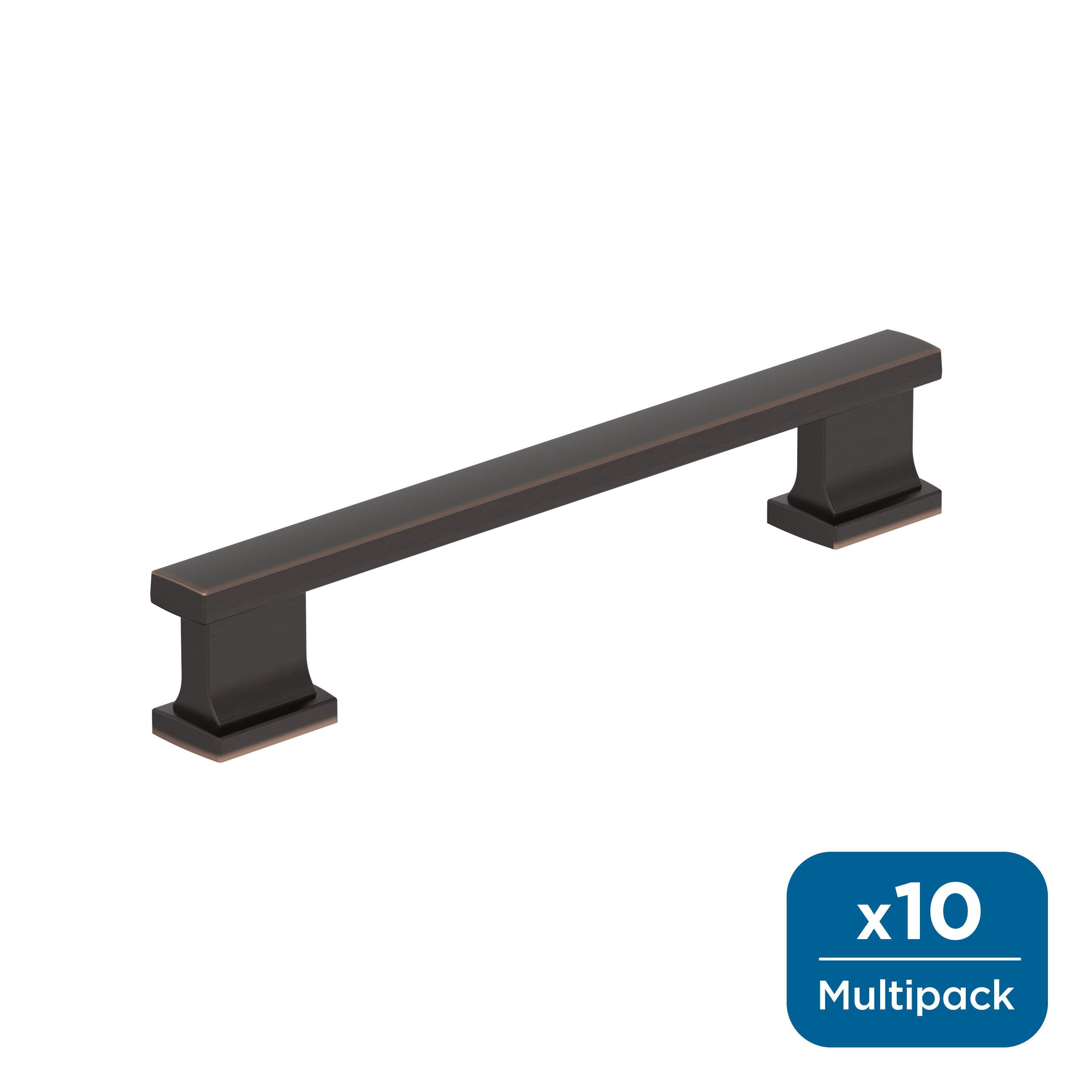 Amerock Triomphe 5-1/16 inch (128mm) Center-to-Center Pull - 37092 - 10 Pack Everyday Basics