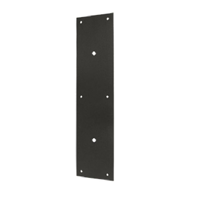 Deltana Push Plate 15" for 8" Door Pull; Deltana