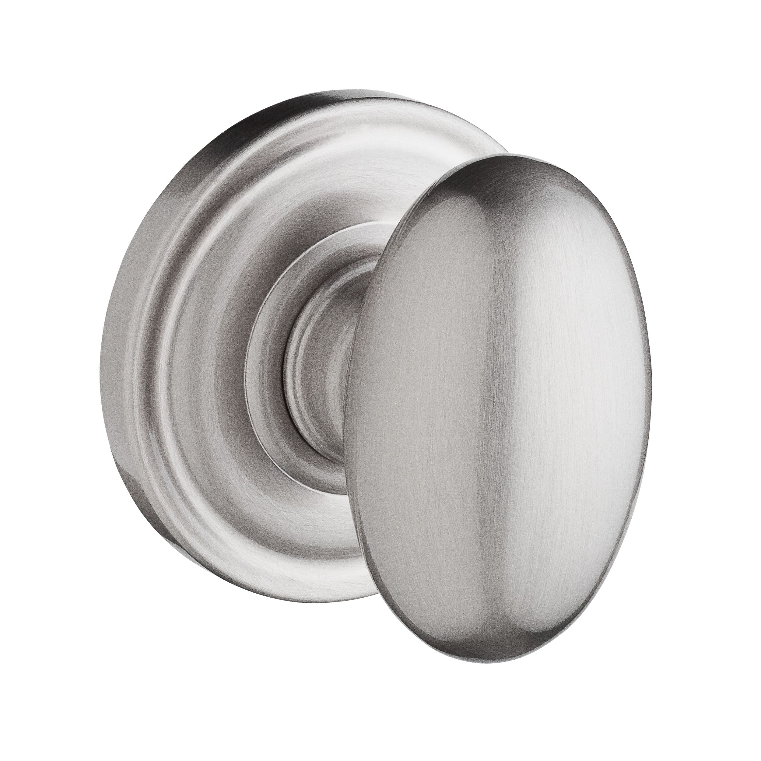 Baldwin Reserve Passage Ellipse Knob and Traditional Round Rose with 6AL Latch and Dual Strike Baldwin Reserve